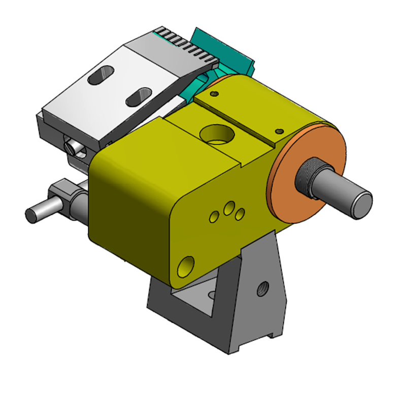 Automatic trimming brush machine