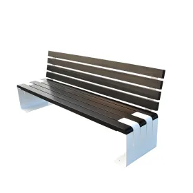 YQ Stainless Steel Park Chair