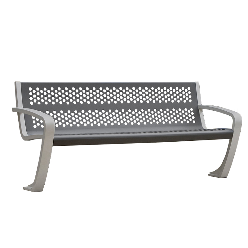 TP Stainless Steel Backless Outdoor Bench