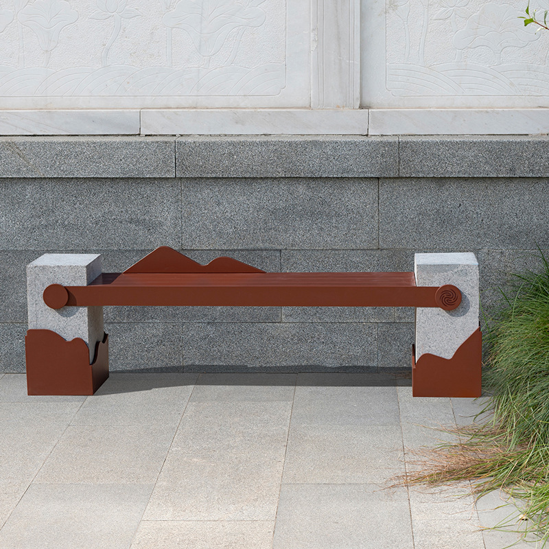 KL Commercial Granite Park Bench