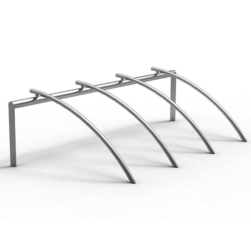 BK Public Stainless Steel Bike Rack