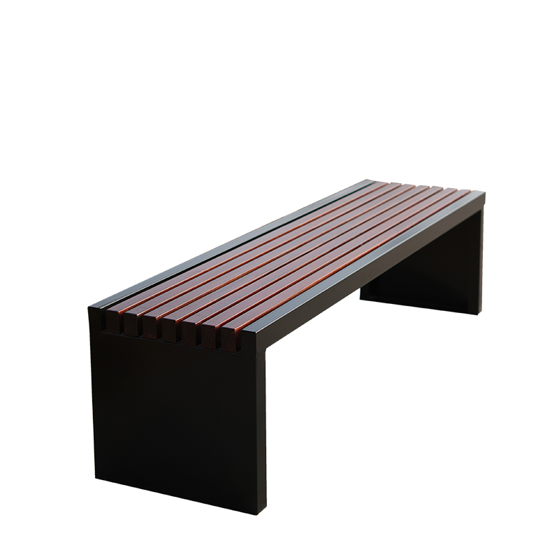 MLS Galvanized Steel Park Bench