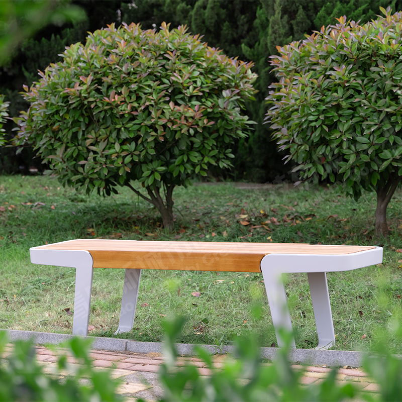 YD Cast Aluminum Outdoor Bench