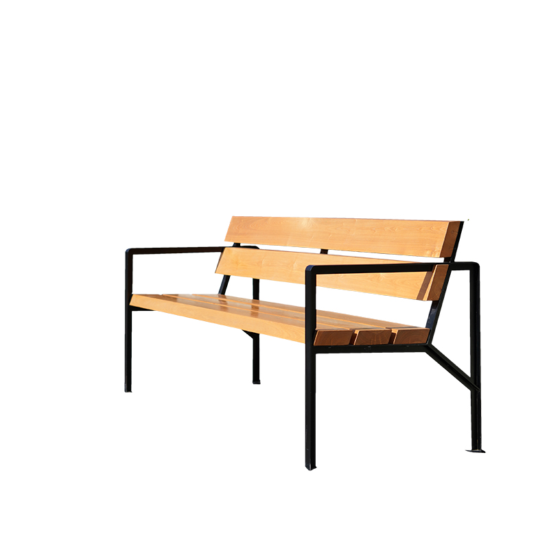 BLK Carbon Steel Park Chair