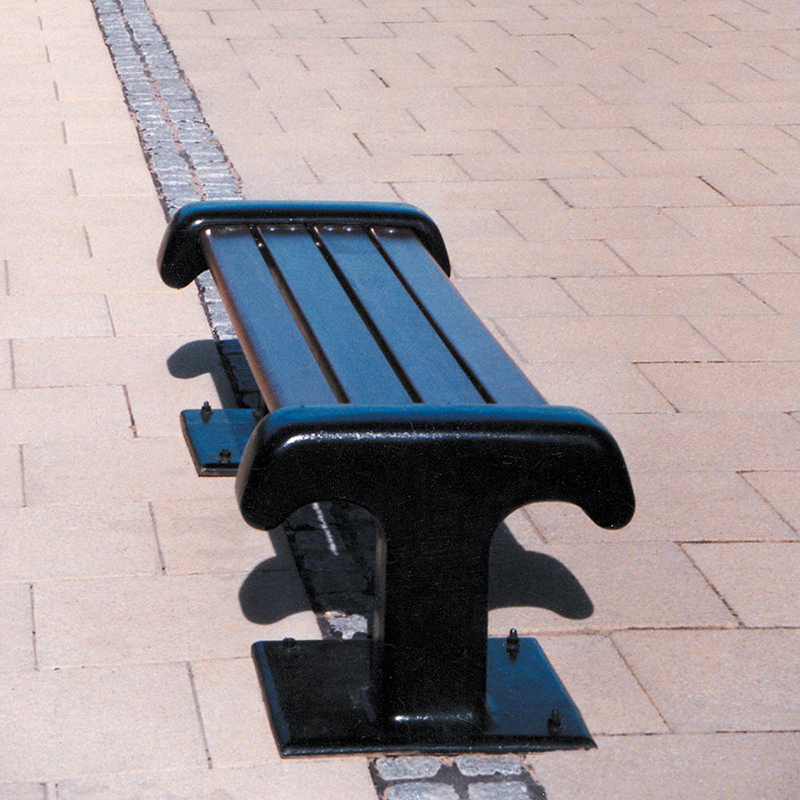 ZB Cast Iron Outdoor Bench