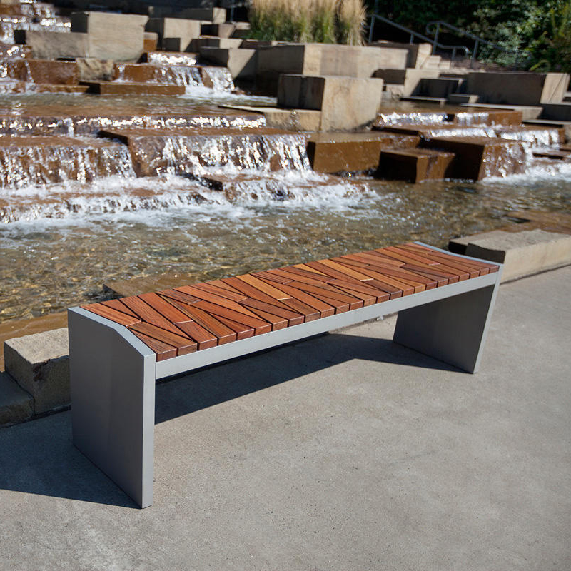 SEM Carbon Steel Outdoor Bench