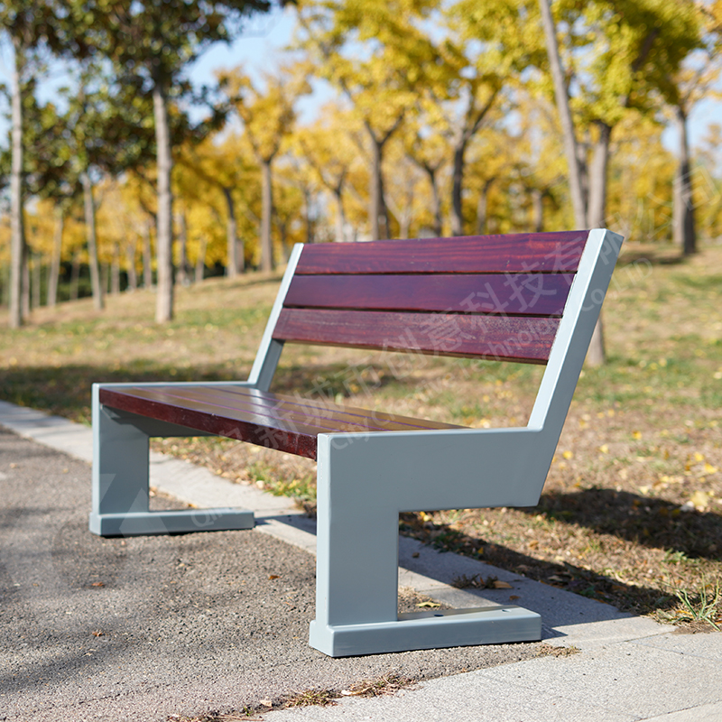 LEF Carbon Steel Park Chair