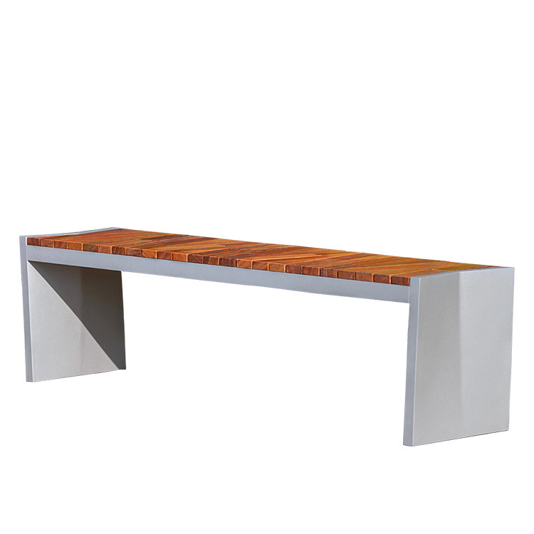 SEM Carbon Steel Outdoor Bench