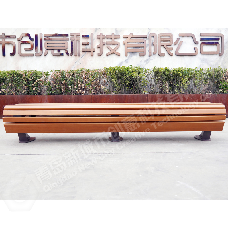 BLM Carbon Steel Park Bench