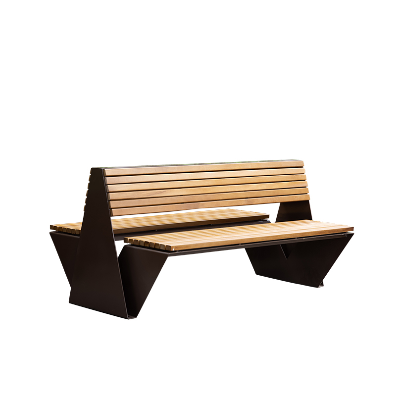 LZH Carbon Steel Park Chair