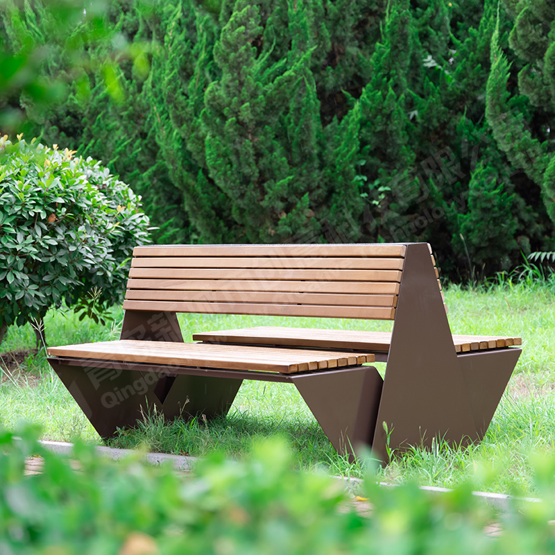 LZH Carbon Steel Park Chair