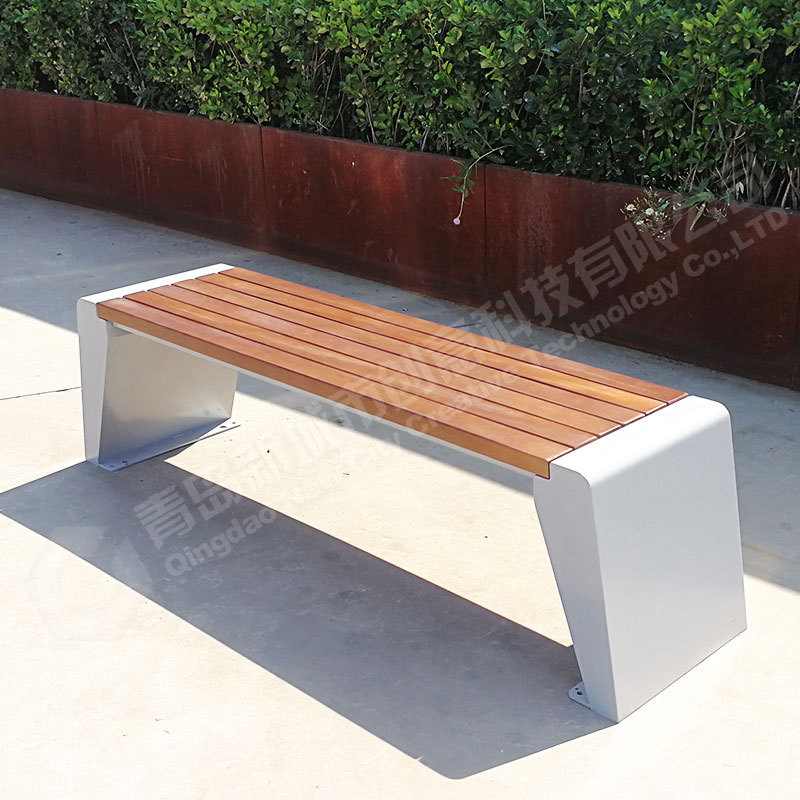 TM Carbon Steel Outdoor Bench
