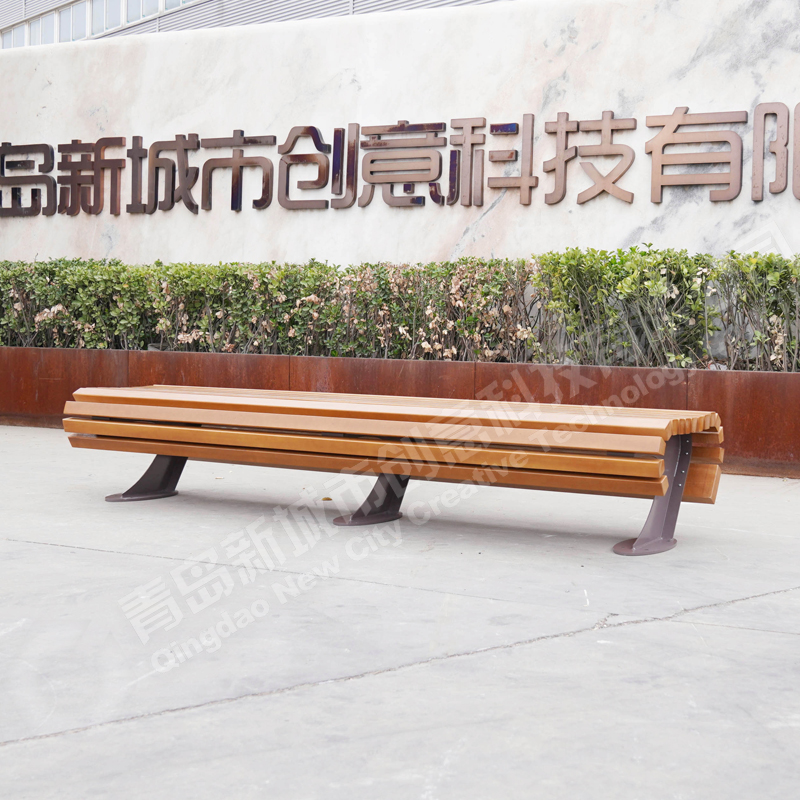 BLM Carbon Steel Park Bench