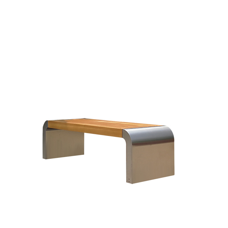 ML Stainless Steel Outdoor Bench