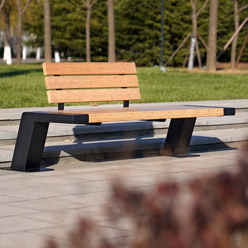 LWS Carbon Steel Park Chair
