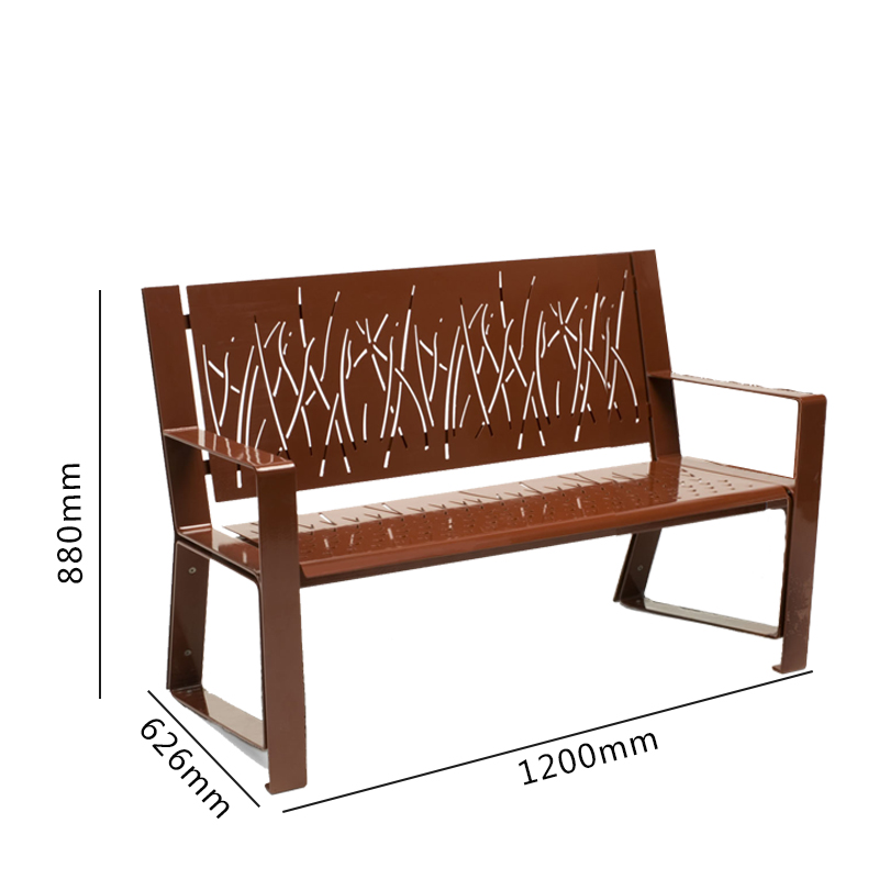 HP Carbon Steel Park Chair