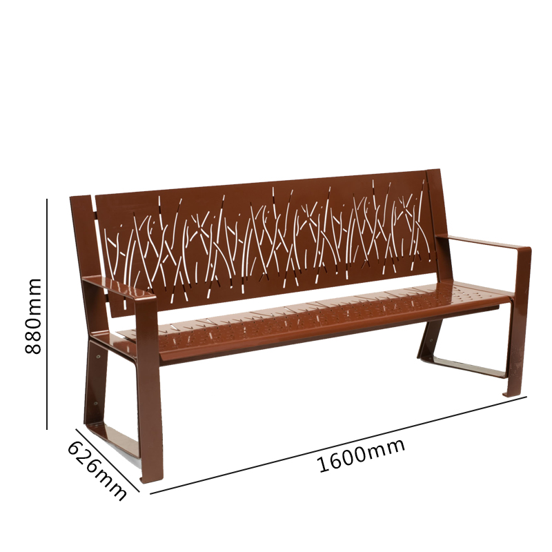 HP Carbon Steel Park Chair