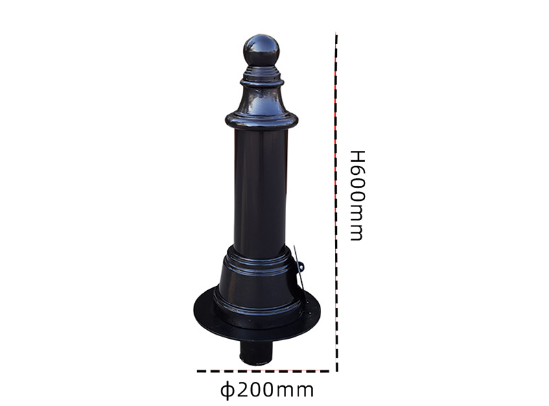 AD Cast Aluminium Outdoor Bollard