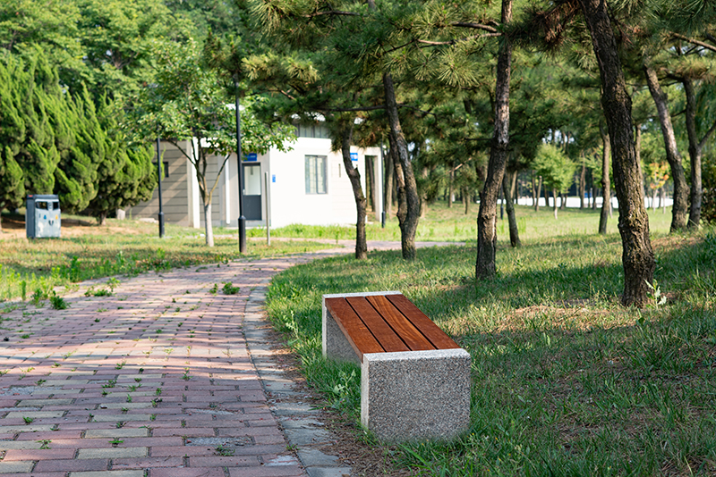 HBS Commercial Granite Park Bench