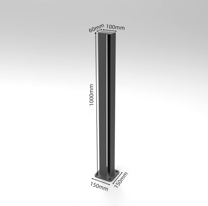 ALY Commercial Removable Carbon Steel Bollard