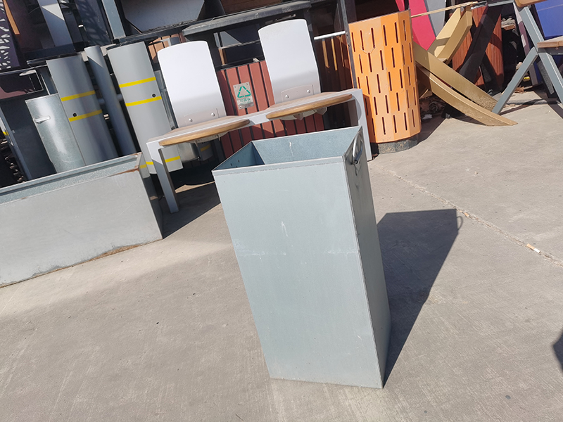 FD Commercial Stainless Steel Double Recycling Bin