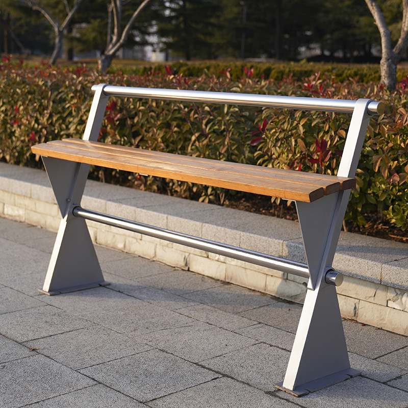 ABL Stainless Steel Outdoor Perch bench