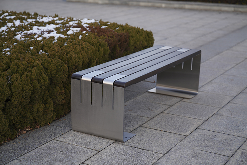YQ Stainless Steel Park Chair