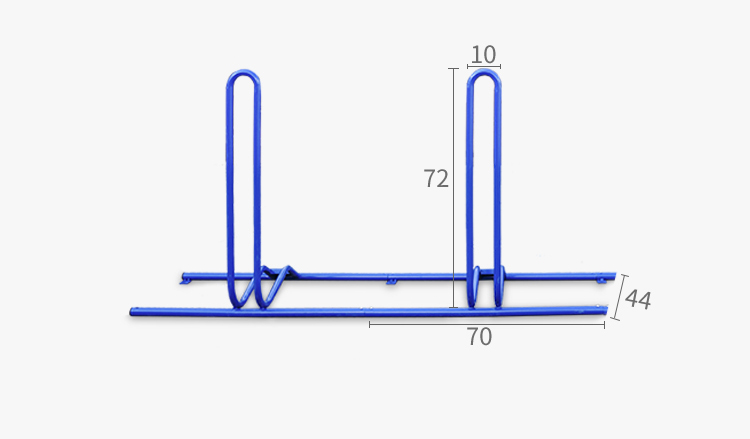 KLS Outdoor Galvanized Pipe Bike Rack