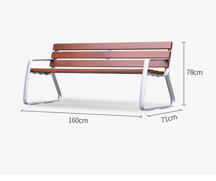 YH Cast Aluminum Park Chair