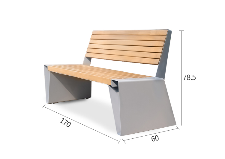 GDS Carbon Steel Park Chair