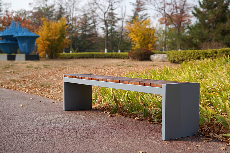 SEM Carbon Steel Outdoor Bench