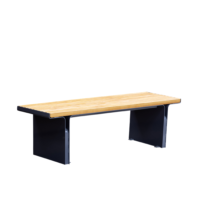 FX Carbon Steel Outdoor Bench