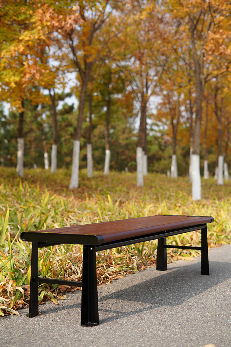 MY Carbon Steel Outdoor Bench