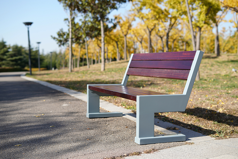 LEF Carbon Steel Park Chair