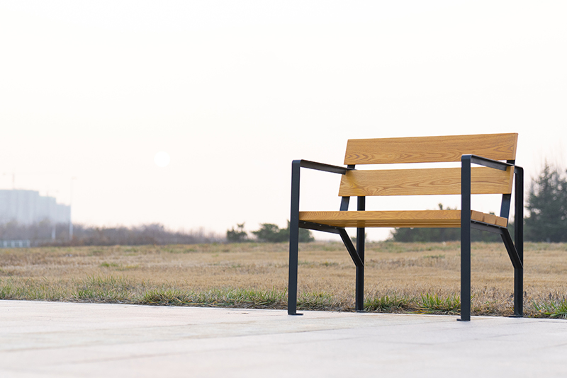 Carbon Steel Park Chair