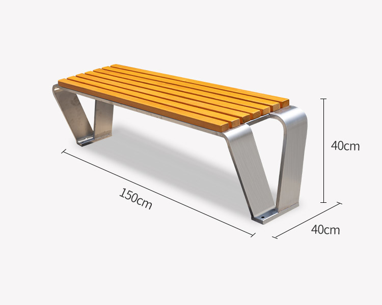 LG Stainless Steel Outdoor Chair