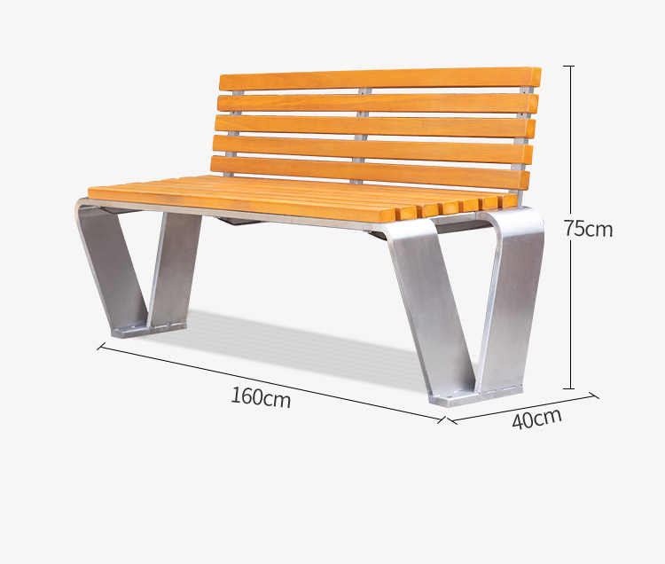 LG Stainless Steel Outdoor Chair