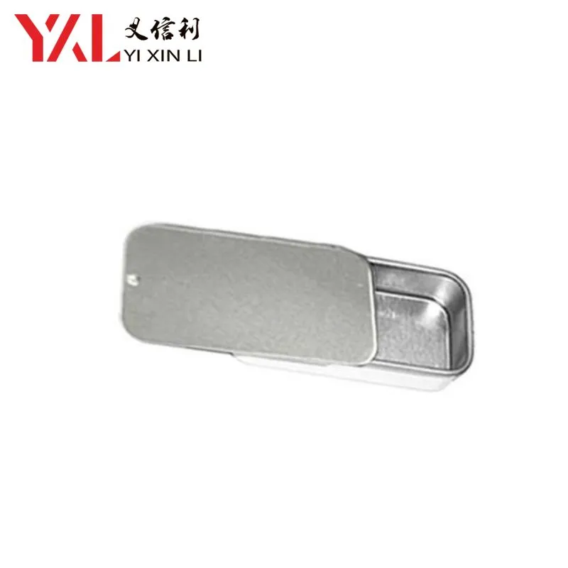 Small Tin Box With Sliding Lid Manufacturers and Supplier China