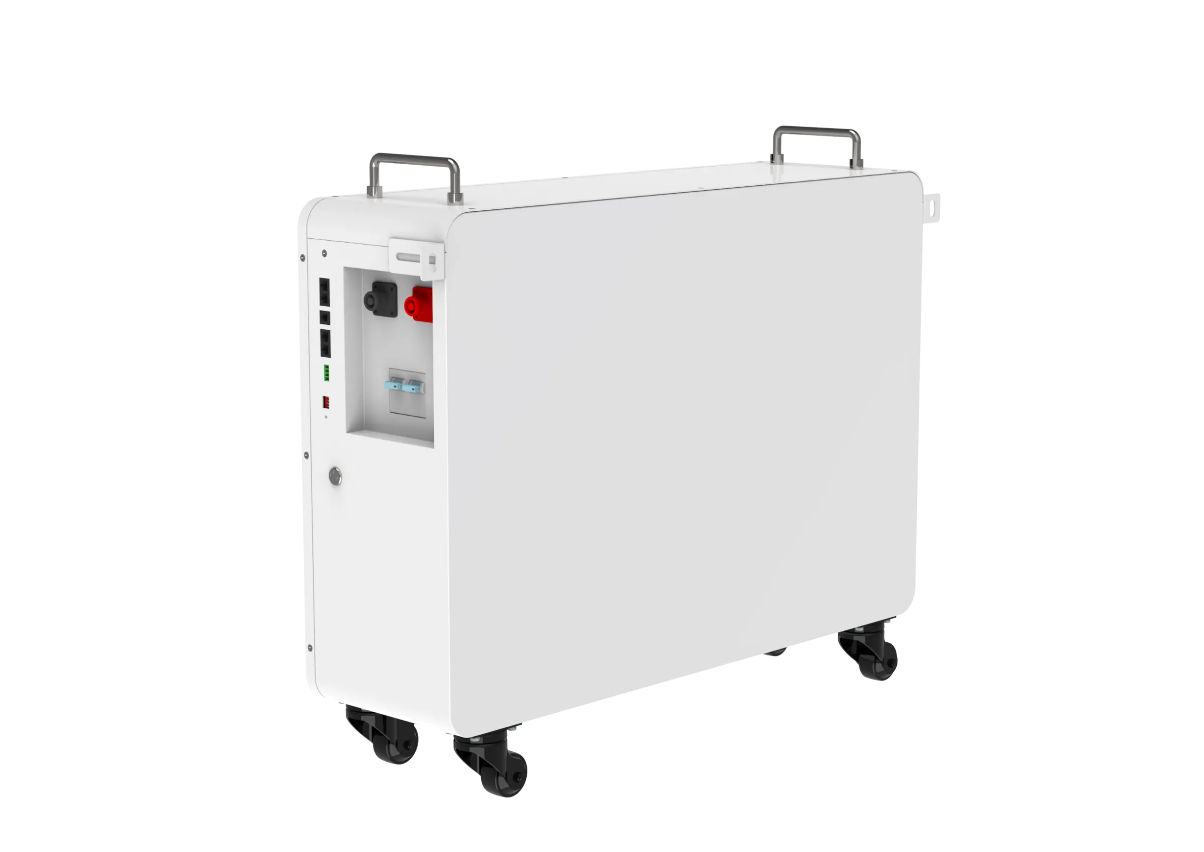 Fivepower 51.2V 100ah Low Voltage Residential Lithium Iron Phosphate LiFePo4 Battery Pack With Wheels