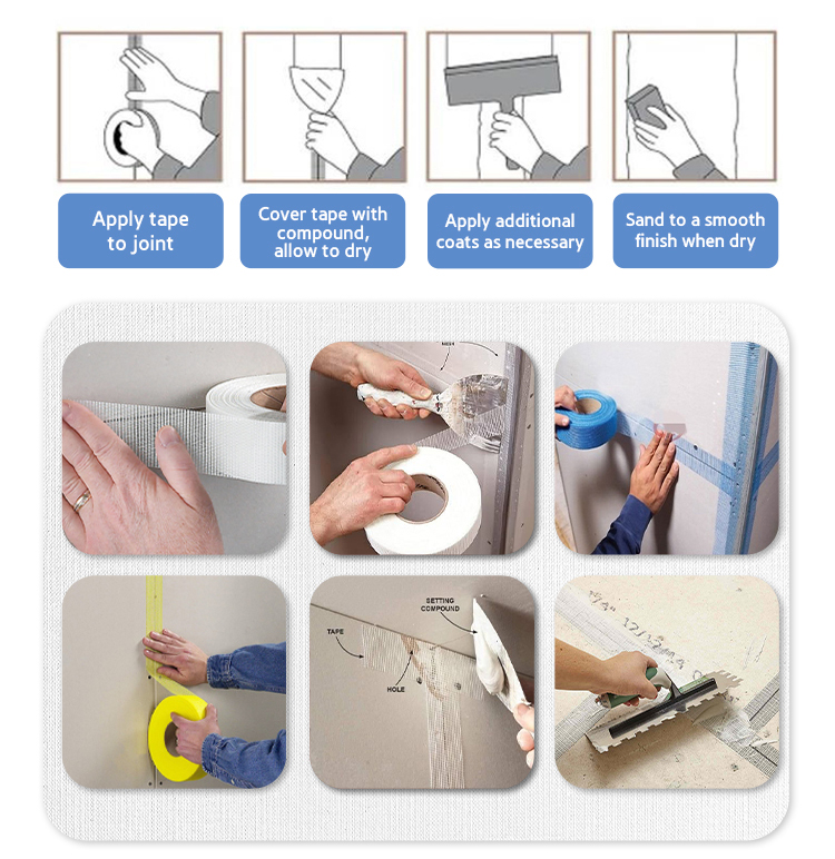 Fiberglass mesh tape vs drywall joint paper tape vs fibafuse tape