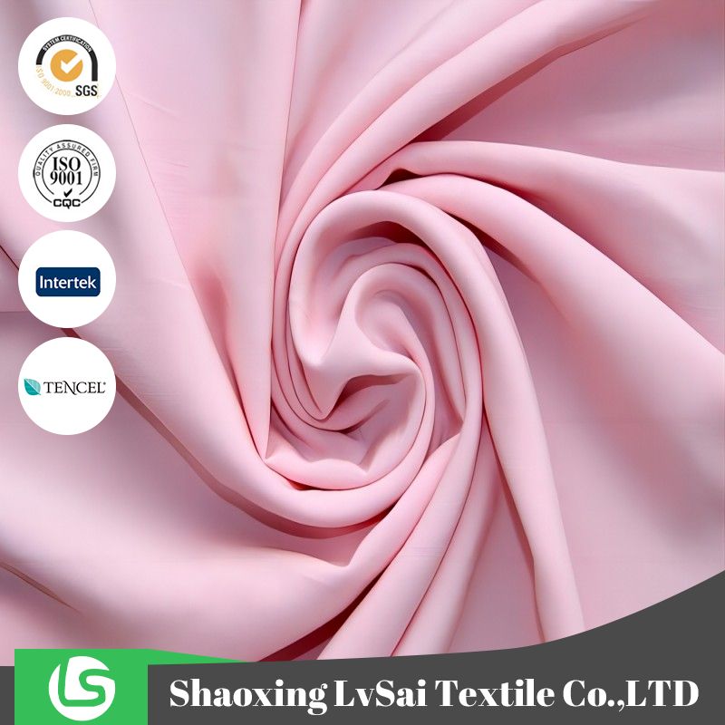100 rayon plain fabric for dresses