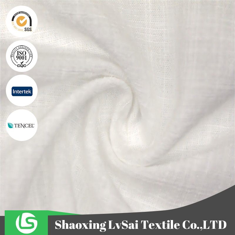 Slub Cotton Rayon Fabric