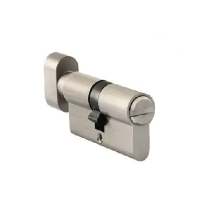 Brass cylinder, door lock cylinder, bathroom cylinder