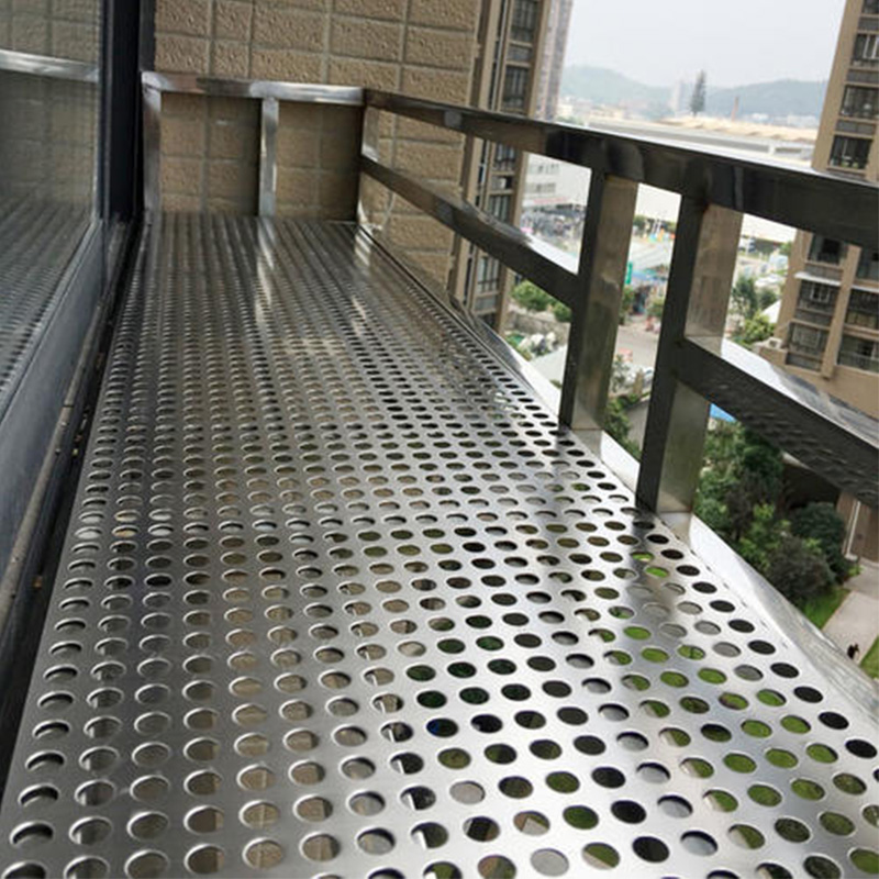 Perforated Metal Sheet Fence