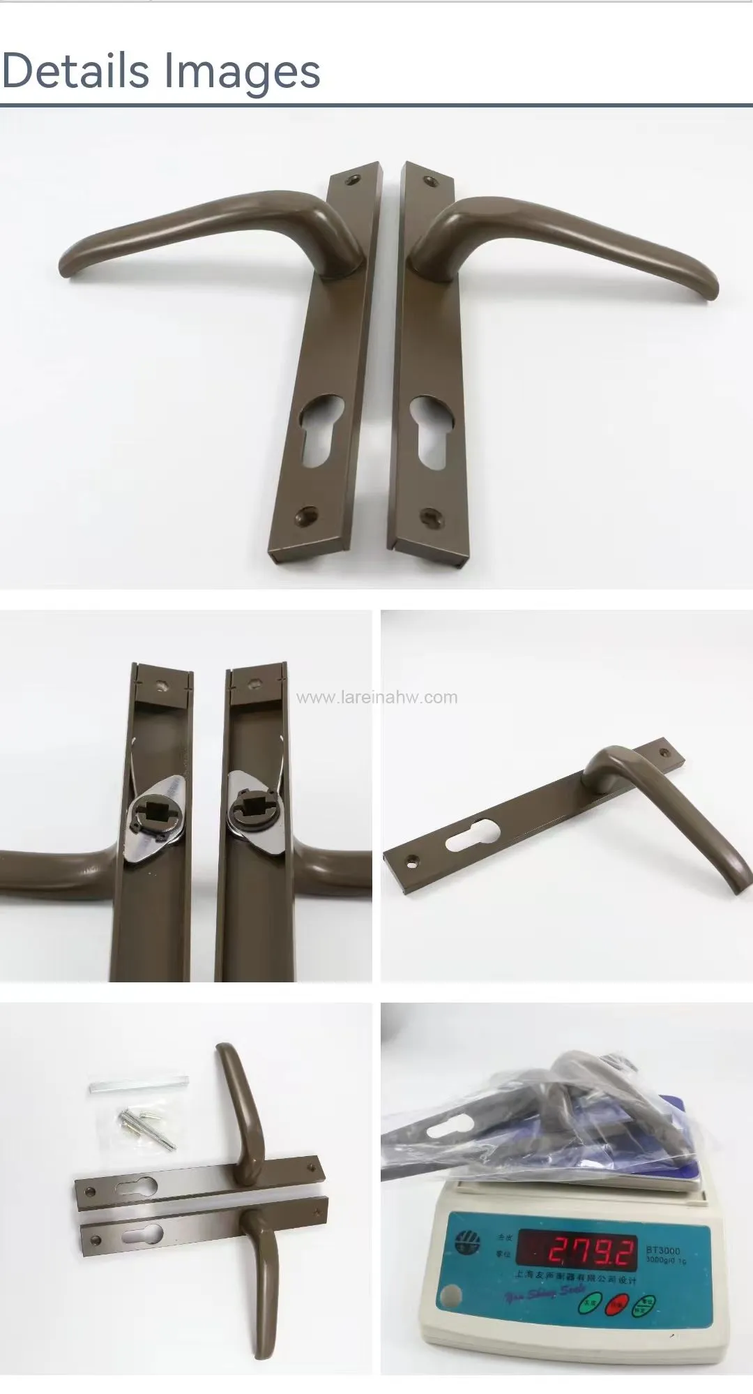 aluminum sliding door handle