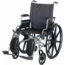 Steel wheelchair with elevating leg rest C3123