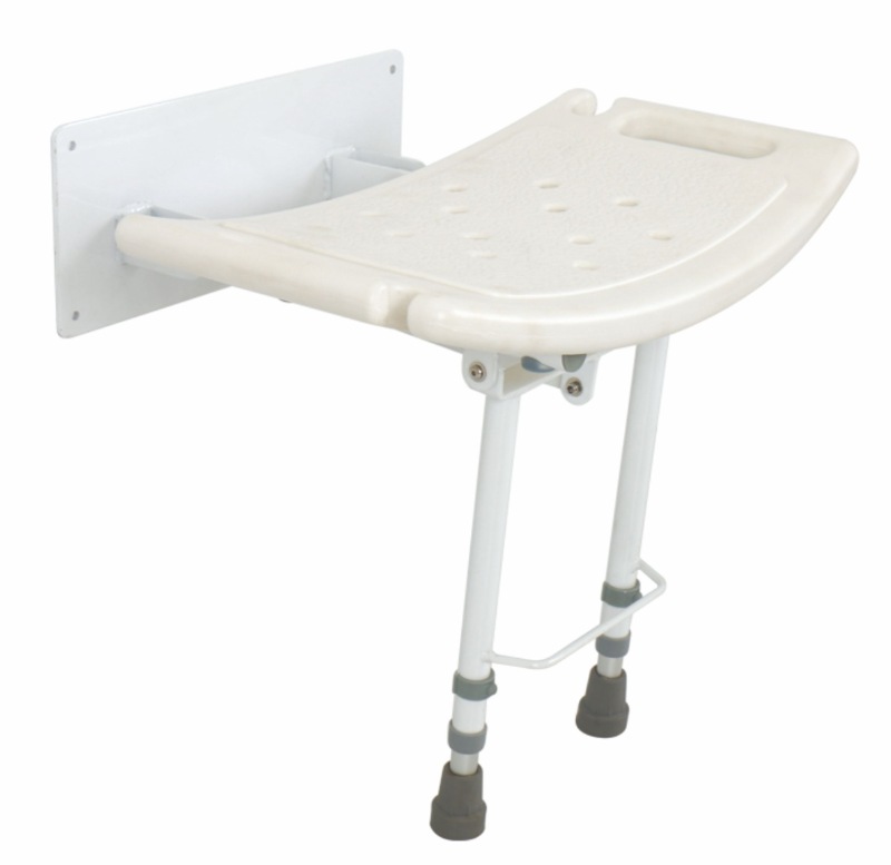 Wall supported shower chair C2117