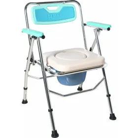 Aluminum folding commode chair C2202E