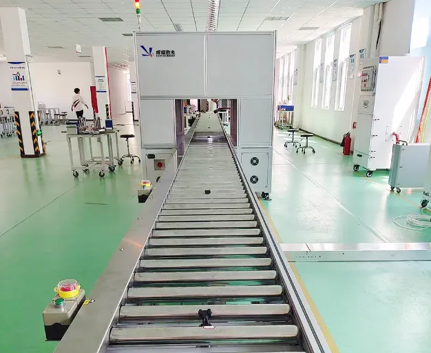 {New energy lithium battery module assembly line
}