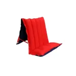 Rubber Cotton Red and Blue Five Tube Beach Inflatable Bed